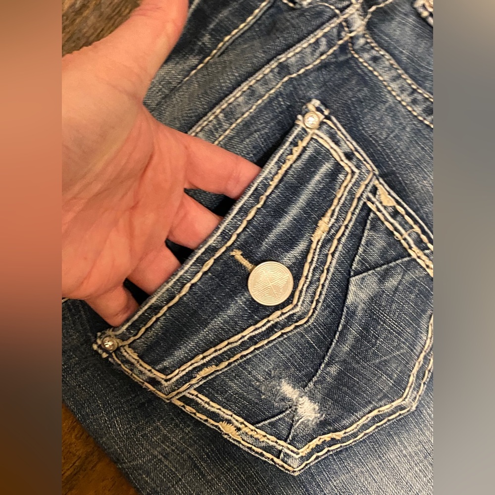 BKE Daytrip Virgo Bootcut Jeans Sz 29R - Picture 5 of 7